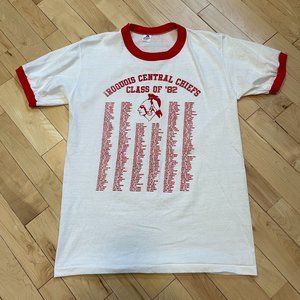 Vintage Buffalo New York Iroquois Chiefs Class of 1982 T-shirt